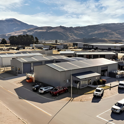 Steel Structure Workshop with Large-Span Design for Manufacturing Plants