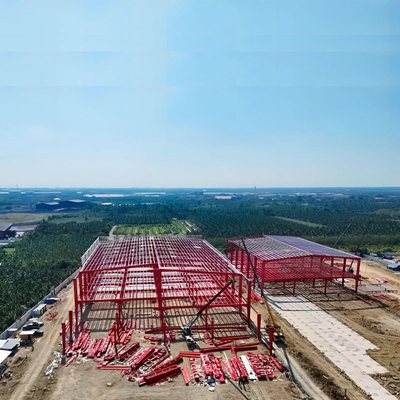 Modular Prefab Steel Structure warehouse Quick Assembly Construction for warehouse
