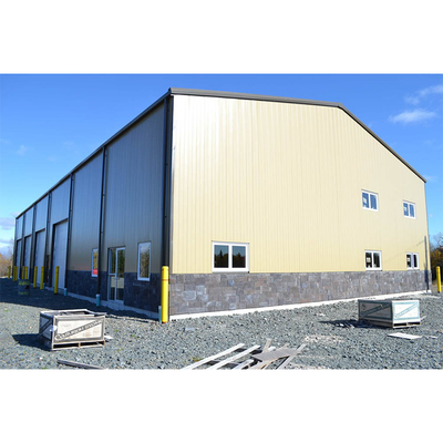 Customized Steel Structure Warehouse with Ball Blasting and Tekla Structures Xsteel V12.0.etc Design