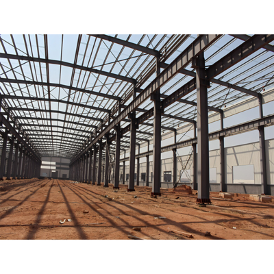 Large Span Steel Structure Workshop Lightweight Prefabricated Industrial Buildings