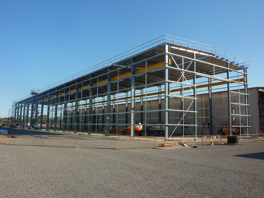 Steel Grid Structure for Solid Steel Warehouse Seismic Resistance and Durability Guaranteed