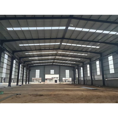 Metal Building Structure Steel Frame Building Construction Customized