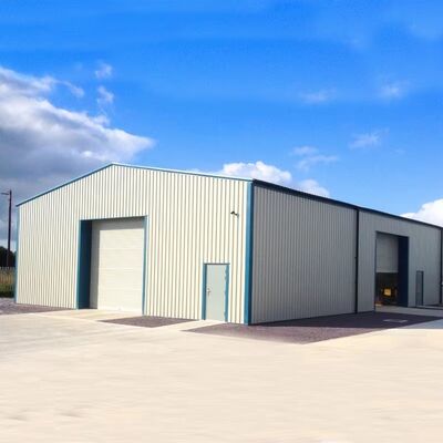 Corrosion-Resistant Fire-Proof Steel Structure Warehouse with Customizable Size and Industrial Design