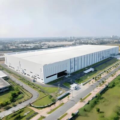 Prefabricated Steel Structure Workshop Hot Dipped Galvanized Customized Size For Industrial Use