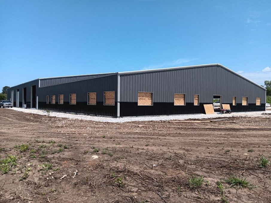 Customizable Steel Frame Warehouse with Strong C-Section and Z-Section Purlin Material