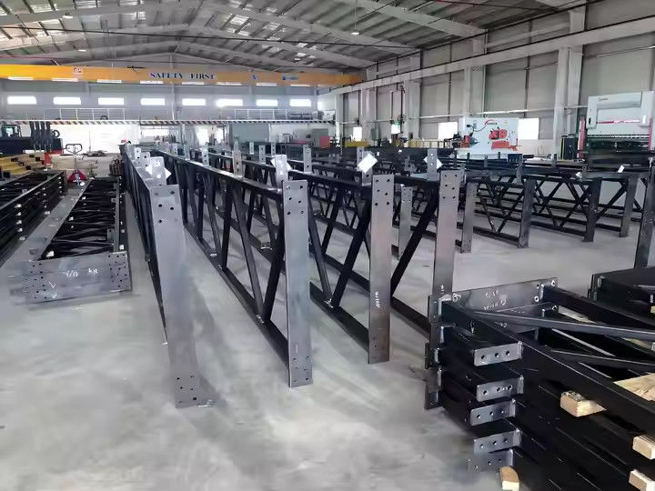 Strong Prefabricated Steel Workshops Q235 Q345 Steel Building Storage Workshop