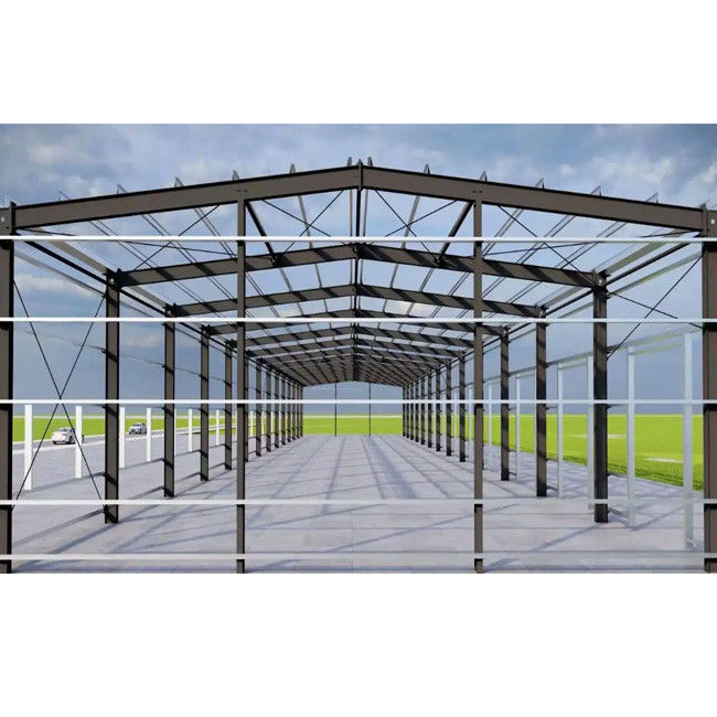 Light Weight Steel Structure Warehouse Factory Prefab Metal Office Buildings
