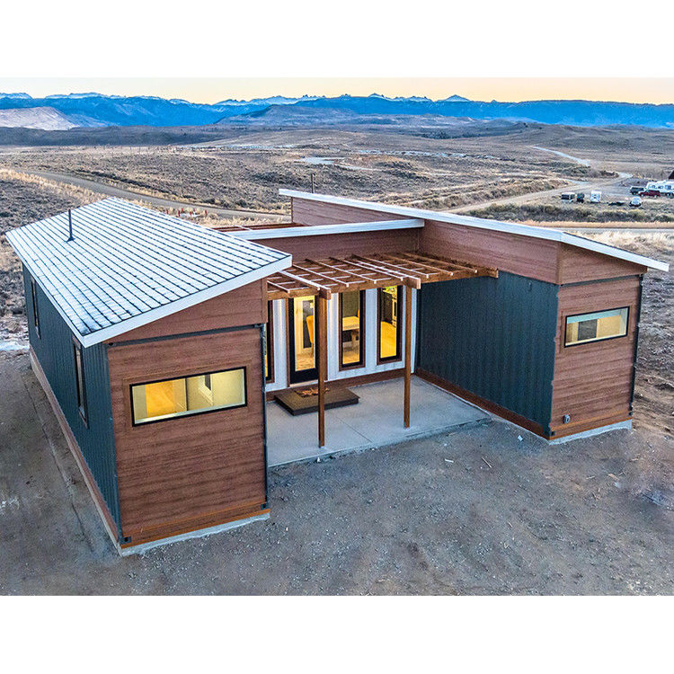 Flat Pack Steel 20ft 40ft Container House Prefab Modular Container Homes For Small Spaces