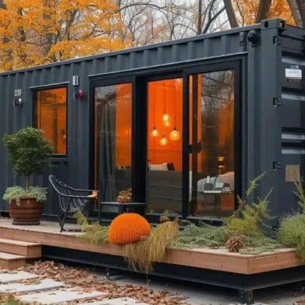 Corrosion Resistant Steel Expandable Container House Foldable Container Homes Prefabricated