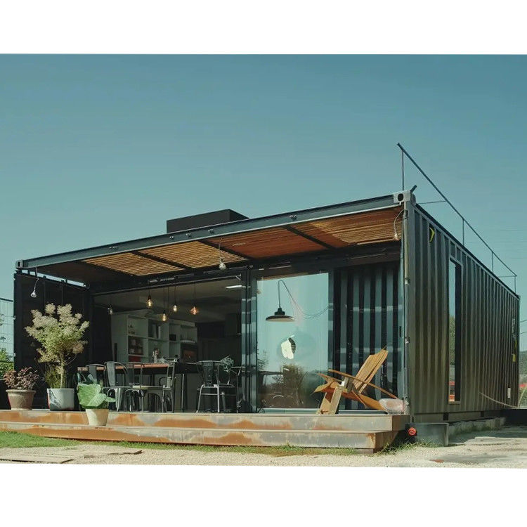 Soundproof Modular Expandable Homes Prefab 3 Bedroom Container House Foldable