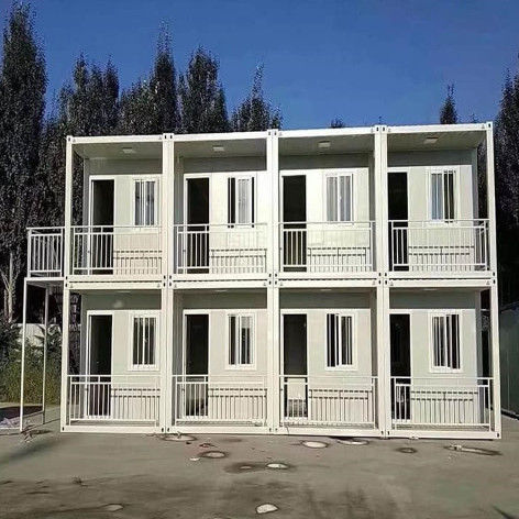 Customized Expandable Container House 2 Story Container Home Prefabricated For Construction