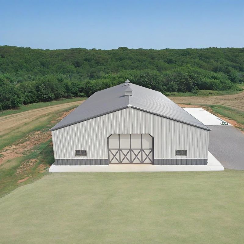 Versatile Steel Structure Warehouse Weather Resistant Steel Frame Building Factory
