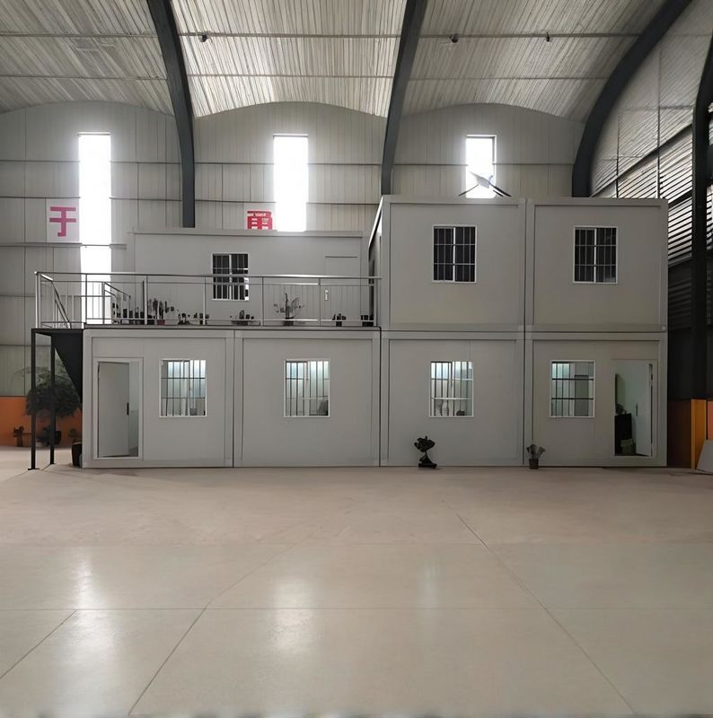 Portable Prefab Container House Weather Resistant Relocatable Container Homes Prefabricated
