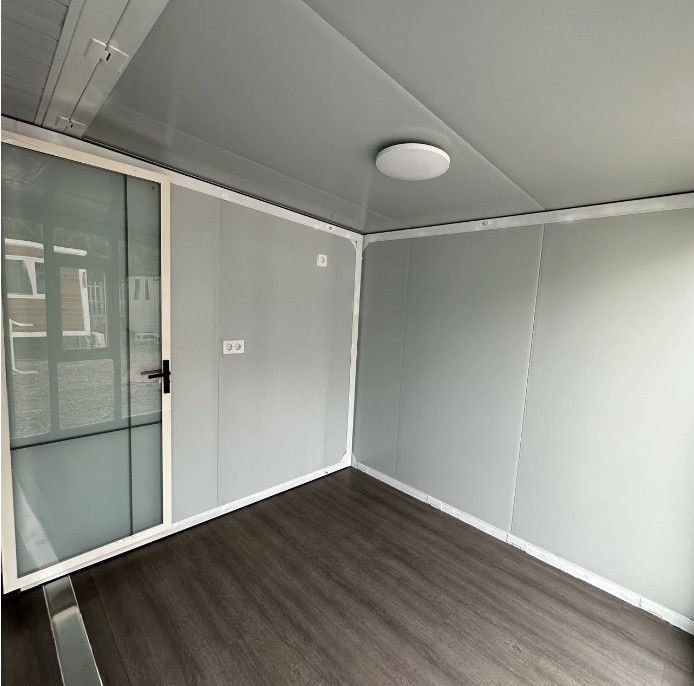 Durable Expandable Container House , Steel Metal Storage Container House Build