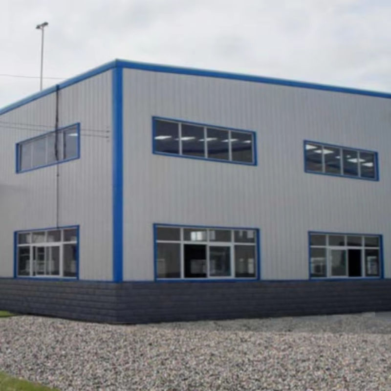 Contemporary Workshop Steel Structure Prefabricated Wide Span Steel Buildings Construction