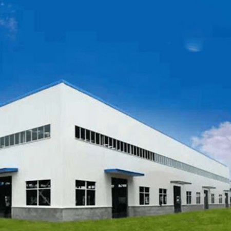 Prefabricated Steel Frame Buildings , Modern Steel Structure Prefab Workshop
