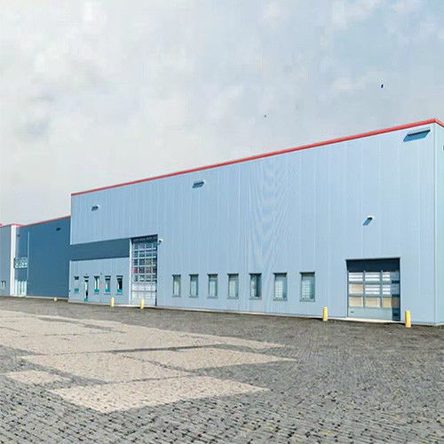 High Strength Industrial Steel Building Construction Lightweight Steel Frame Construction
