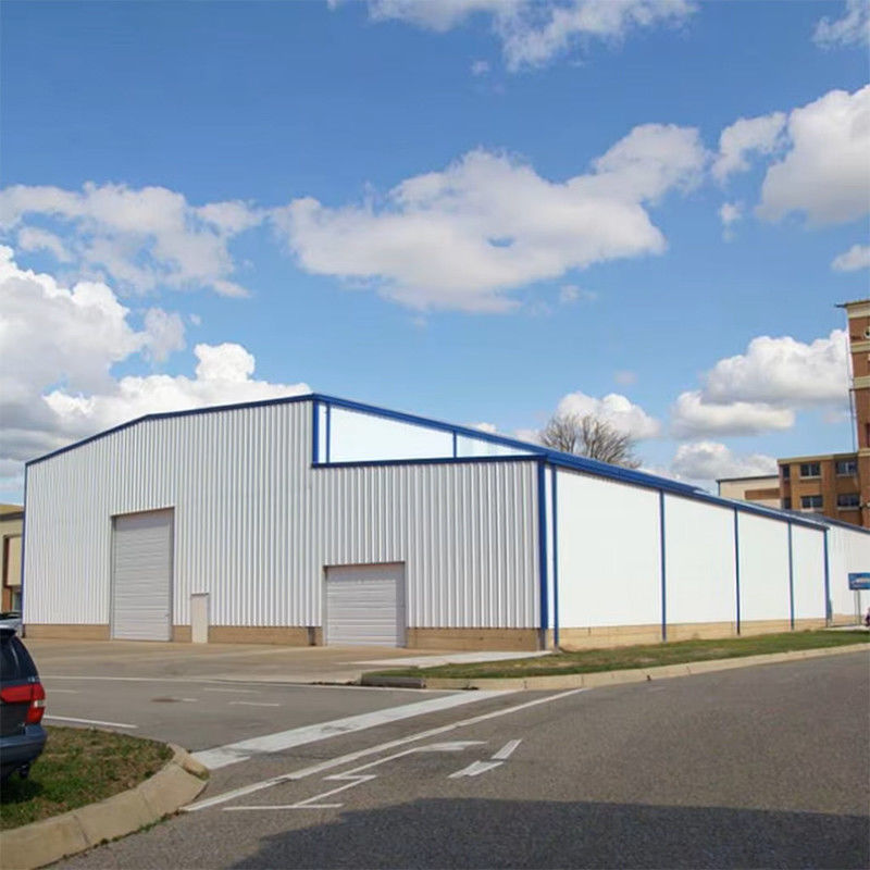 Durable Prefabricated Factory Metal Space Frame Steel Structure Commercial Warehouses
