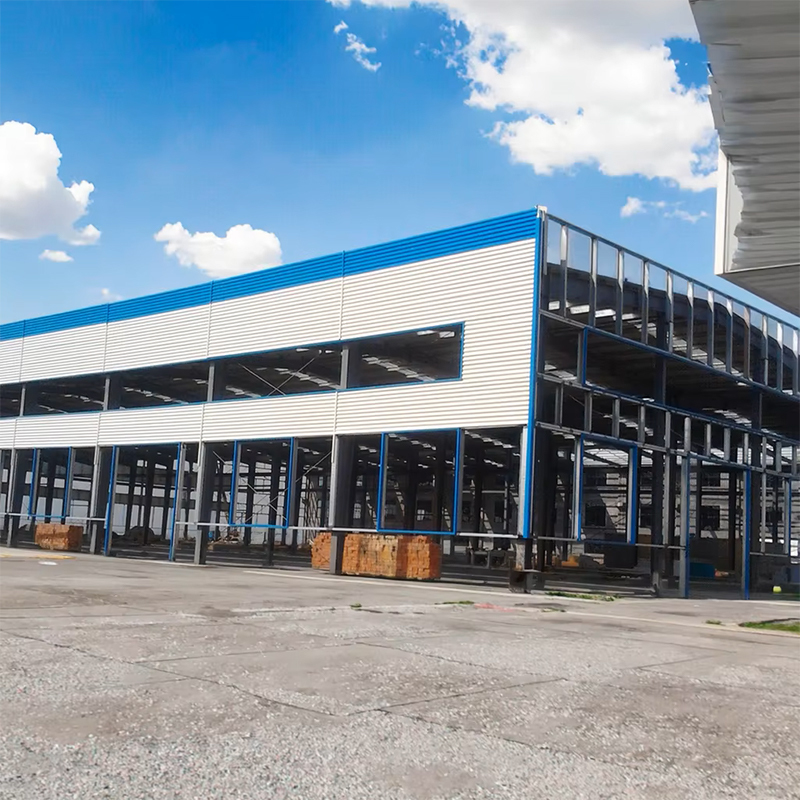 Prefab Steel Structure Workshop Industrial Metal Frame Building
