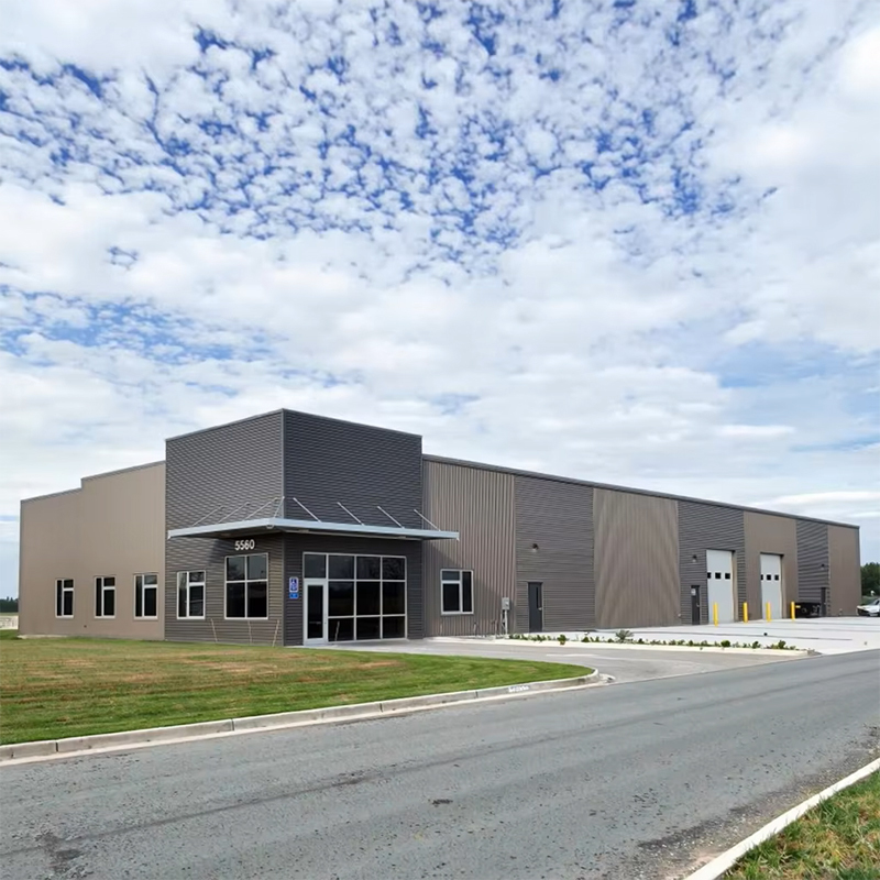 Prefab Steel Structure Workshop Industrial Metal Frame Building