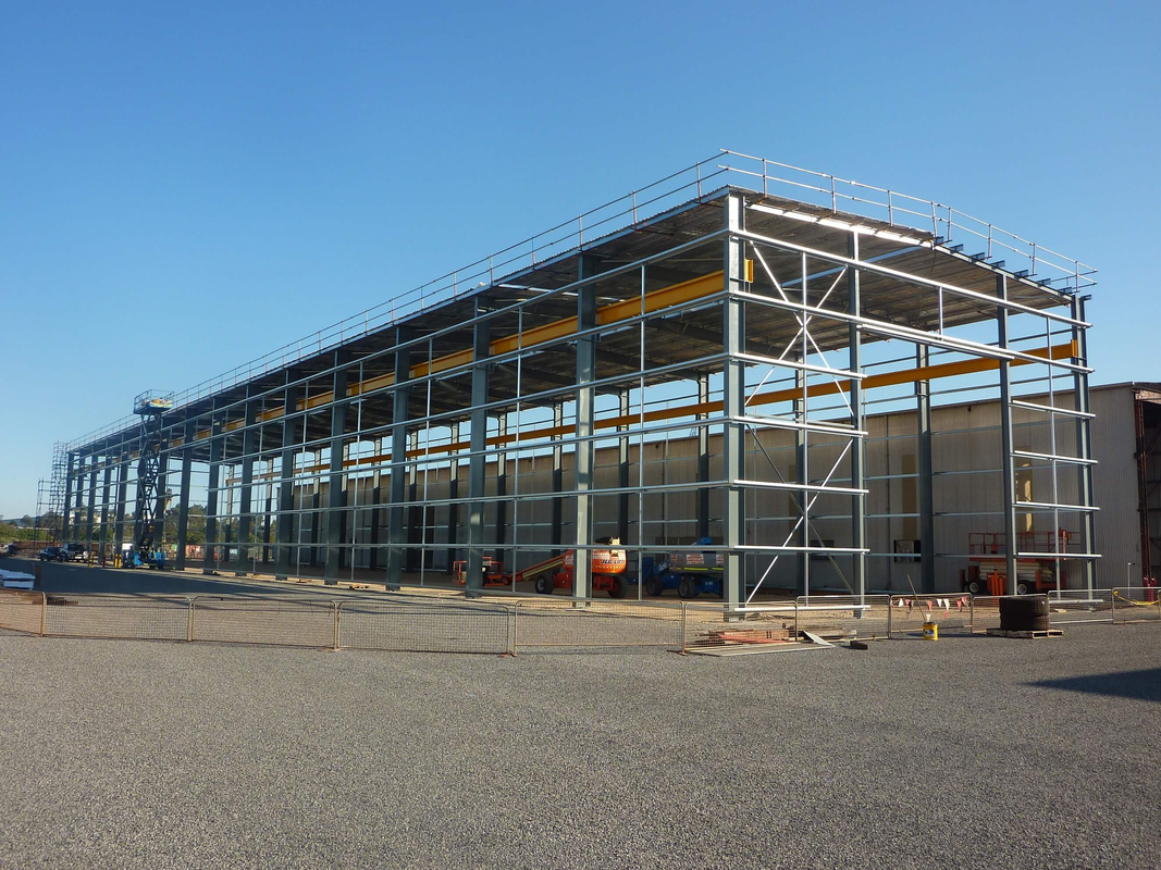 Steel Grid Structure for Solid Steel Warehouse Seismic Resistance and Durability Guaranteed