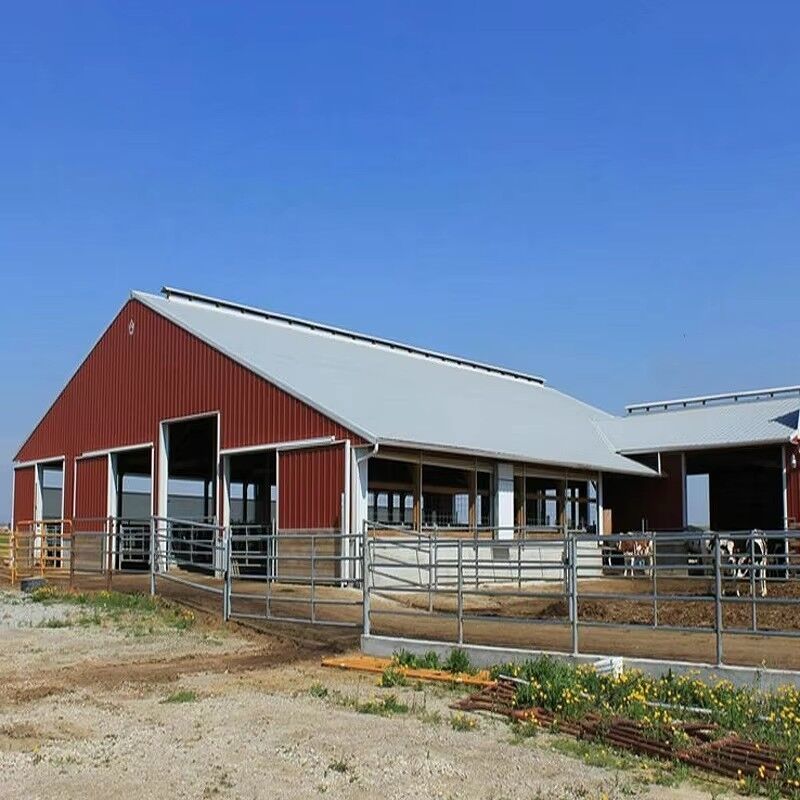 Commercial Modular Steel Structure Cow Shed