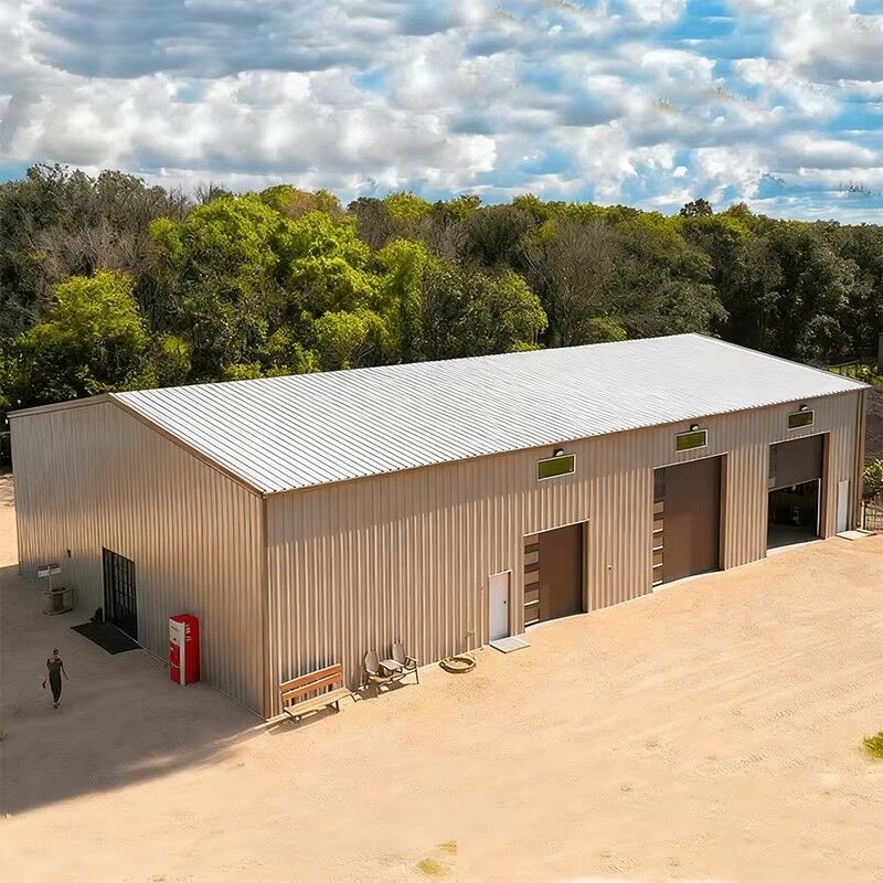 Clear-Span Large-Span Transportable Steel Structure Warehouse Prefabricated for Industrial Use