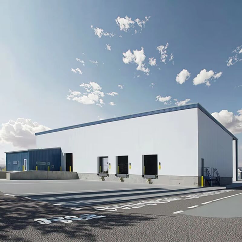 Prefab Galvanized Structure Steel Frame Warehouse With Earthquake Resistance Level 8