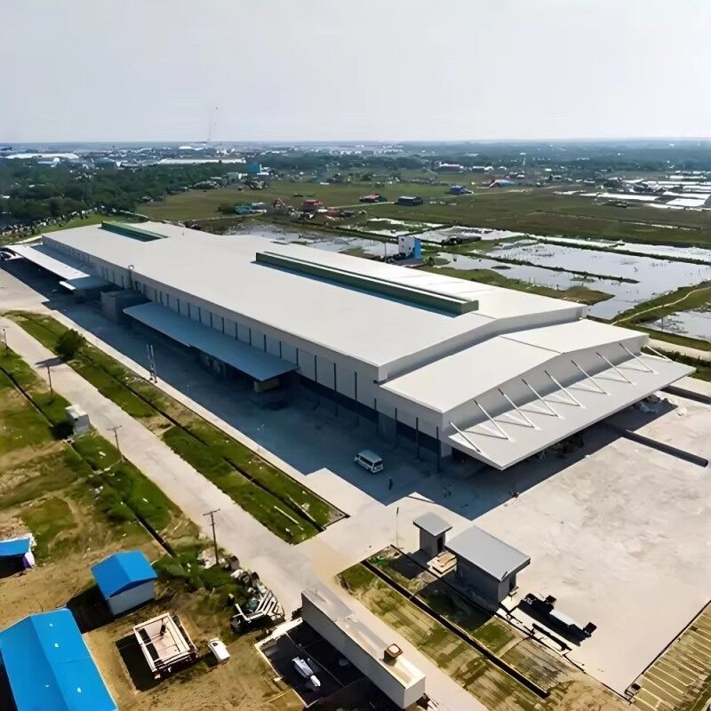 Fast Assembly Prefabricated Metal Building Steel Structure Workshop