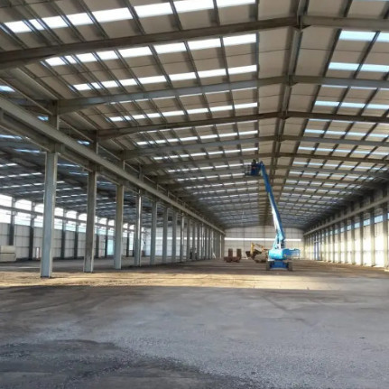Industrial Steel Frame Workshop Building Lightweight Strong Steel Structures