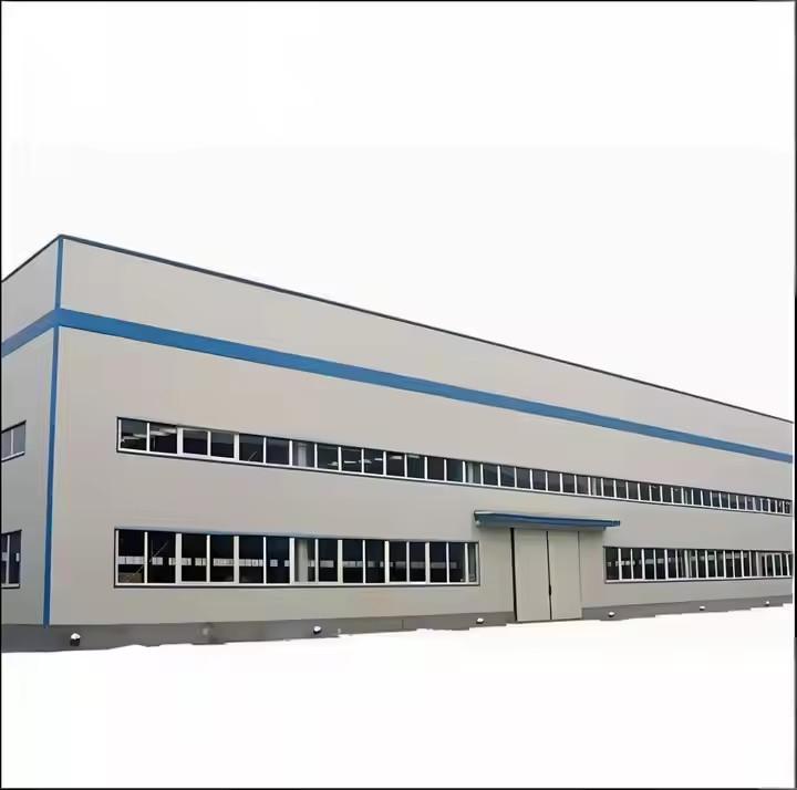 Strong Prefabricated Steel Workshops Q235 Q345 Steel Building Storage Workshop