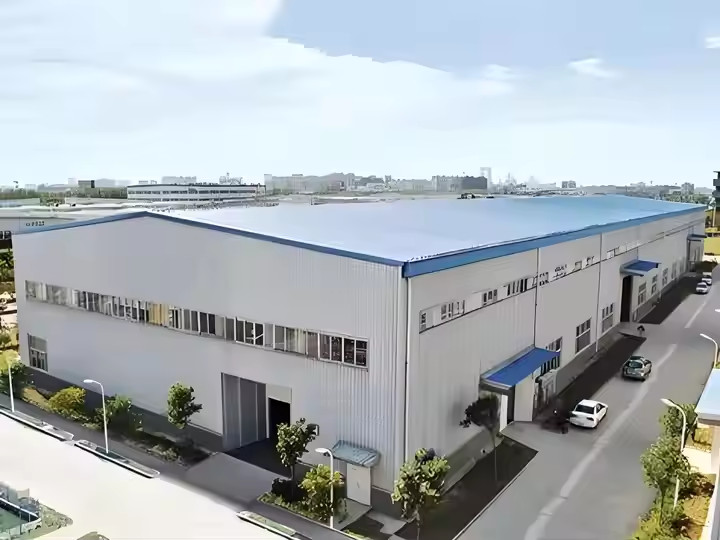 Strong Prefabricated Steel Workshops Q235 Q345 Steel Building Storage Workshop