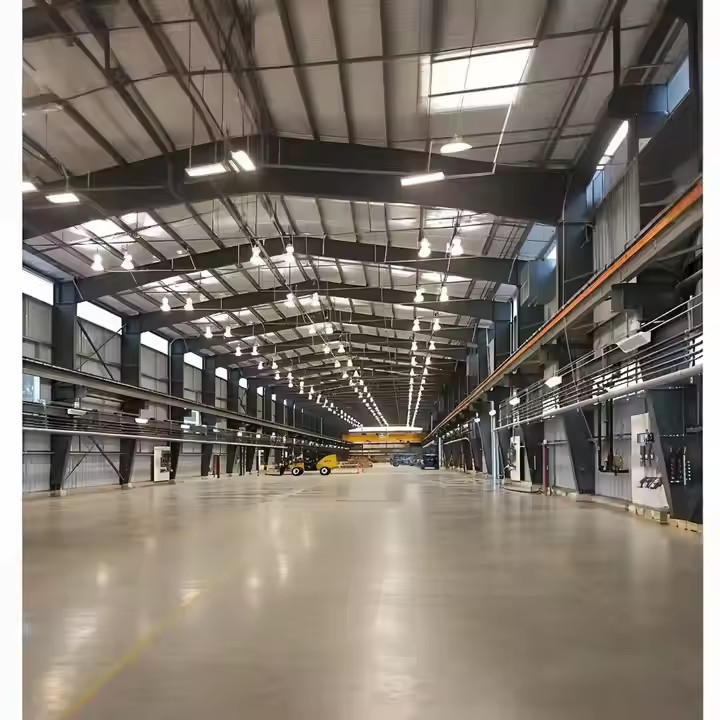 Industrial Steel Frame Structure Workshop Customized Structural Steel Building Construction