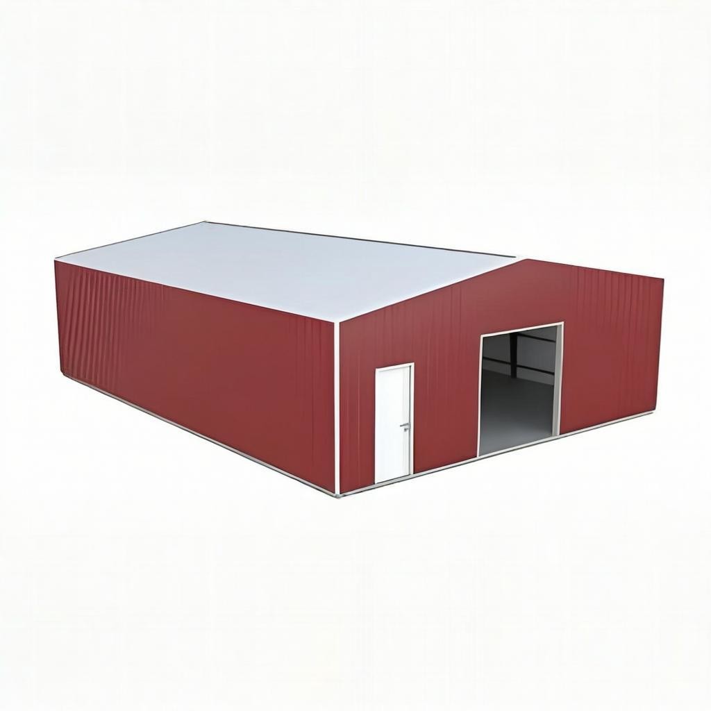 Industrial Prefab Metal Building Construction Q235 Q345 Steel Structure Factory Building