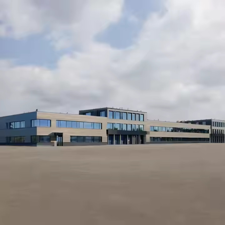 Strong Steel Structure High Rise Building , Modern Steel Frame Modular Buildings