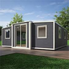 Modern Prefab Container Homes , Living Room Container House 3 Bedroom