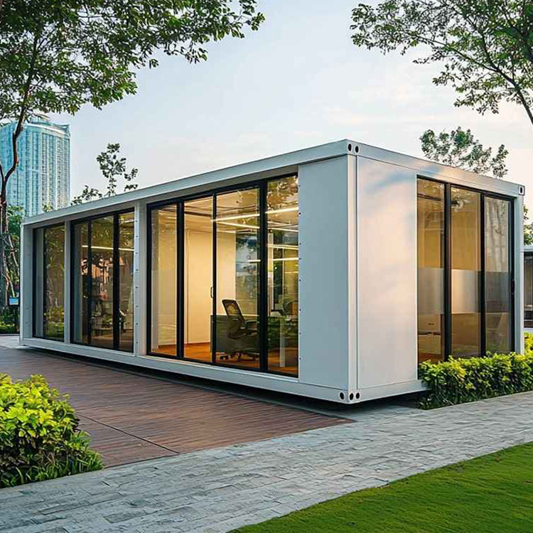 Flat Pack Steel 20ft 40ft Container House Prefab Modular Container Homes For Small Spaces