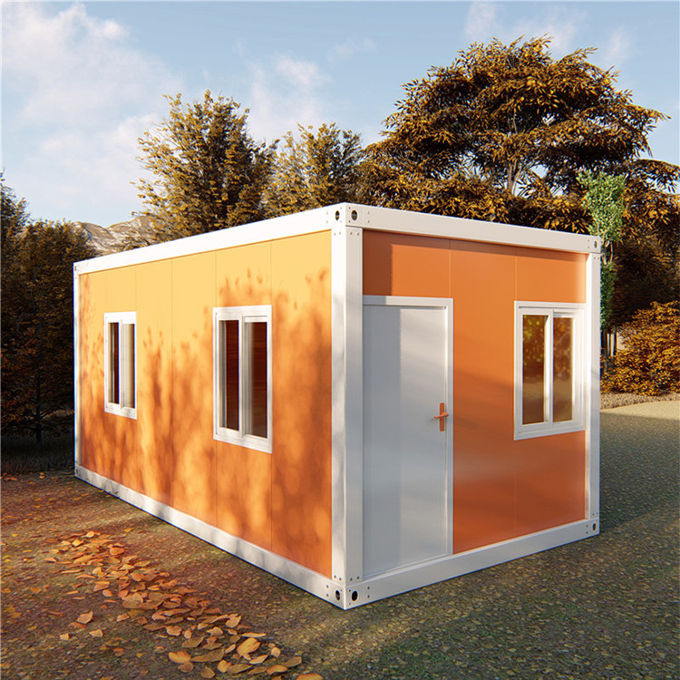 Luxury House Prefabricated Steel Container Prefab House , 20 40ft Container Home