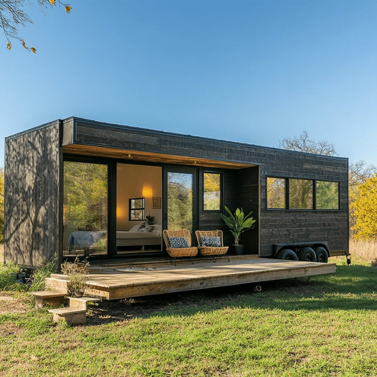 Sandwich Panel Detachable Container House Prefabricated Container Expandable Home