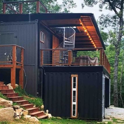 Prefabricated Two Storey Container House Expandable Portable Homes