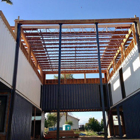 Building Container House Prefab Storage Container Homes Customized