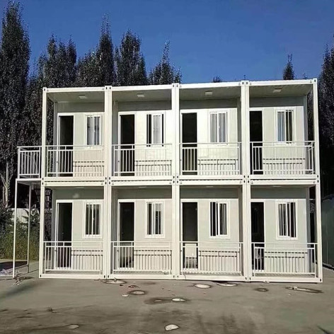 Customized Expandable Container House 2 Story Container Home Prefabricated For Construction