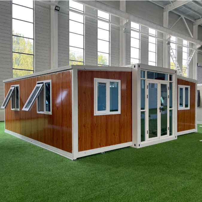 Durable Expandable Container House , Steel Metal Storage Container House Build