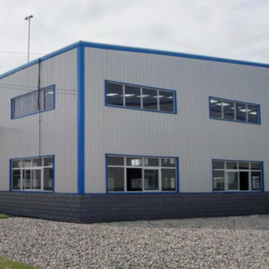 Contemporary Workshop Steel Structure Prefabricated Wide Span Steel Buildings Construction