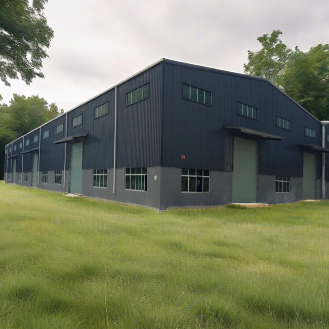 Modular Industrial Steel Structure Construction Prefab Structural Warehouse Workshop