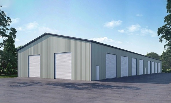 Industrial Prefabricated Steel Structure Building Multipurpose Logistics Warehouse Frame Design House Factory Use Container