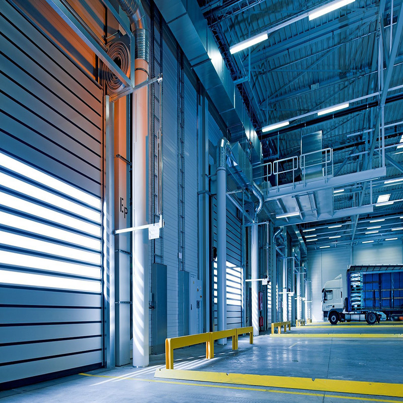 Steel Frame Warehouse for Carport Use Constructed with Durable Sandwich Panel Material