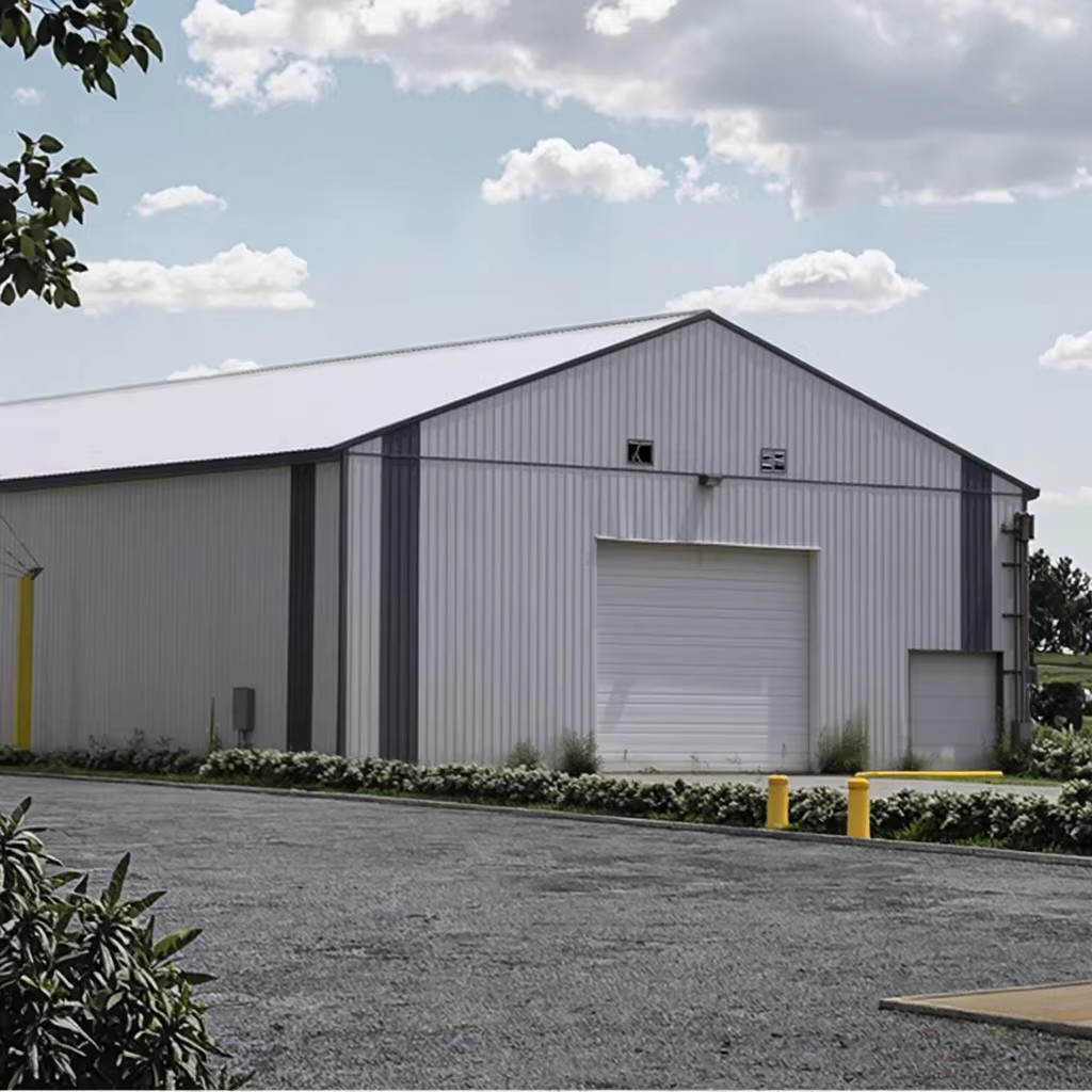 Customized Warehouse Steel Structure Building For Industrial / Civil Buildings