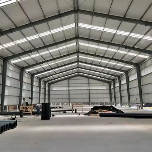 Customized Warehouse Steel Structure Building For Industrial / Civil Buildings