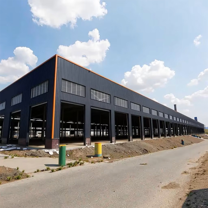 Prefab Steel Structure Workshop Industrial Metal Frame Building